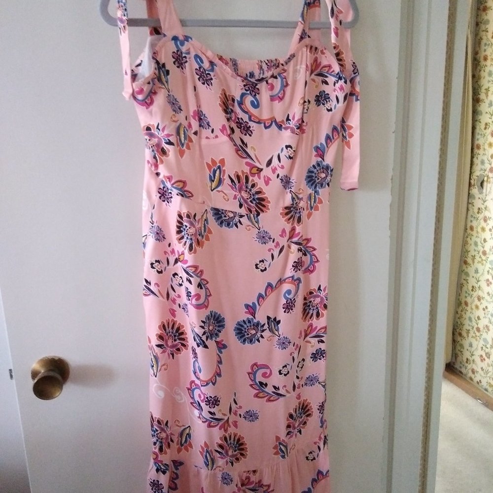 Pink Shift Type Dress 10